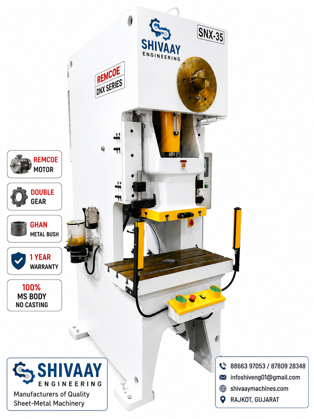 Cross-Shaft Precision Press
